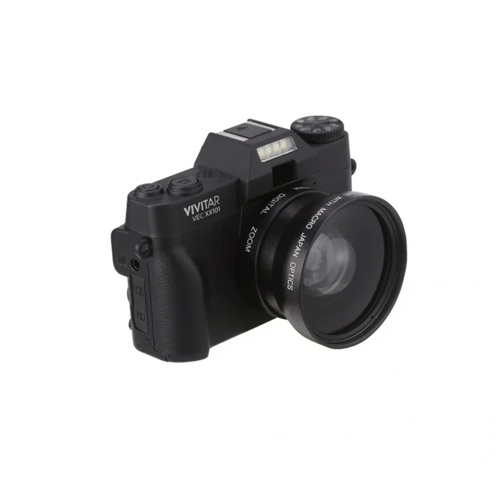 NEW✨ Vivitar 4K WiFi Digital Camera 20MP 8x Digital Zoom LED Display Macro Lens